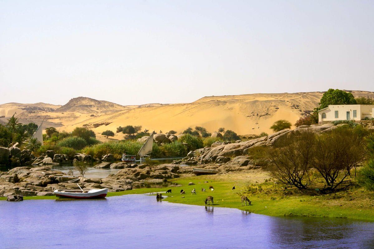 A-wonderful-picture-of-the-felucca-in-Aswan