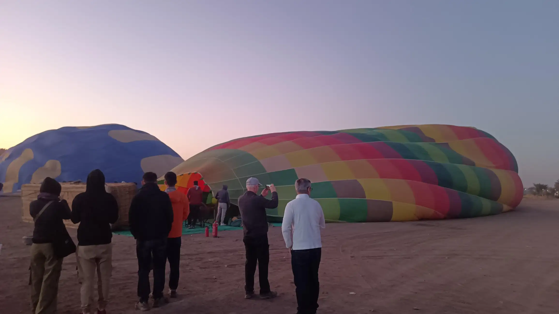Luxor hot air balloon Egypt