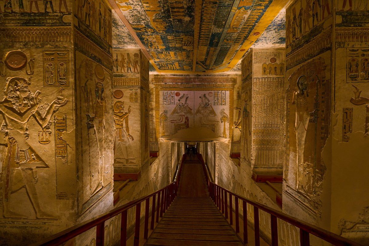 One-of-the-most-beautiful-tombs-of-the-kings-in-the-Valley-of-the-Kings