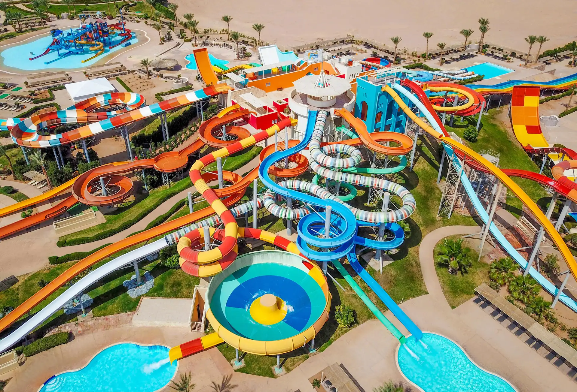 Makadi Water World Aqua Park Trip from Hurghada | VIPXPLOR Family Water Adventure