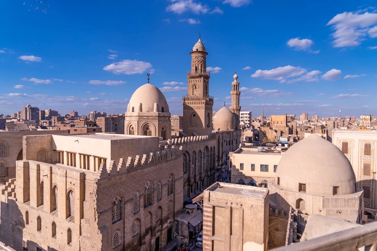 One-of-the-mosques-of-old-Cairo