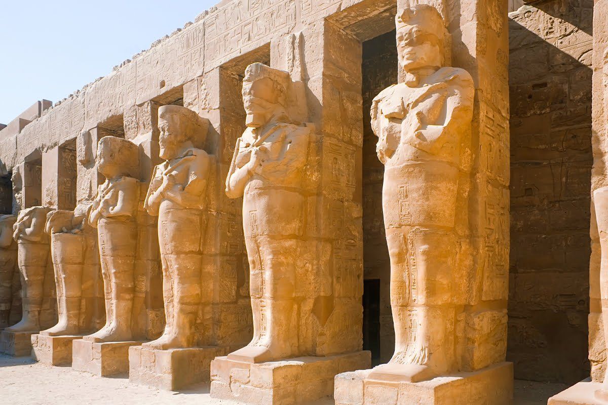 Some-statues-from-Karnak-Temple